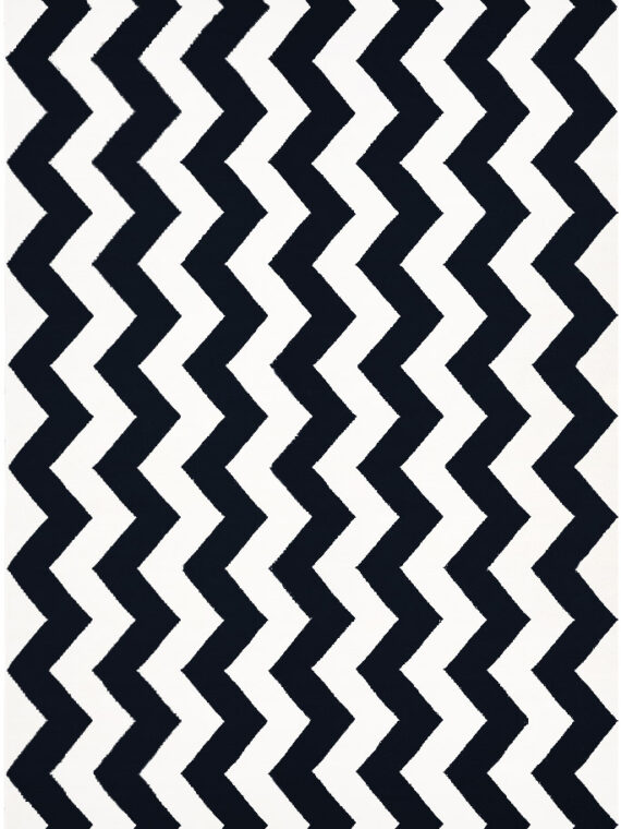 Handwoven Zig Zag Cotton Rug